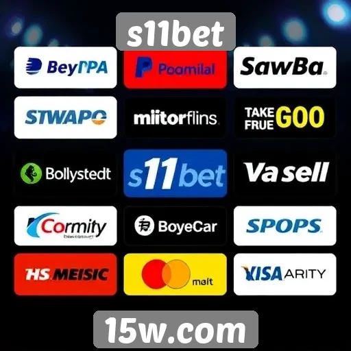 Diversidade de métodos de pagamento no s11bet